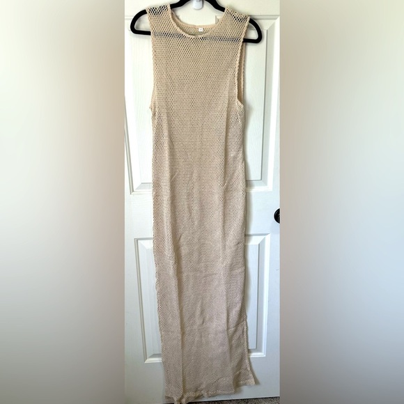 NWT Maaji Marsella Long Dress Coverup in Sand. Size S/M. - Picture 4 of 8